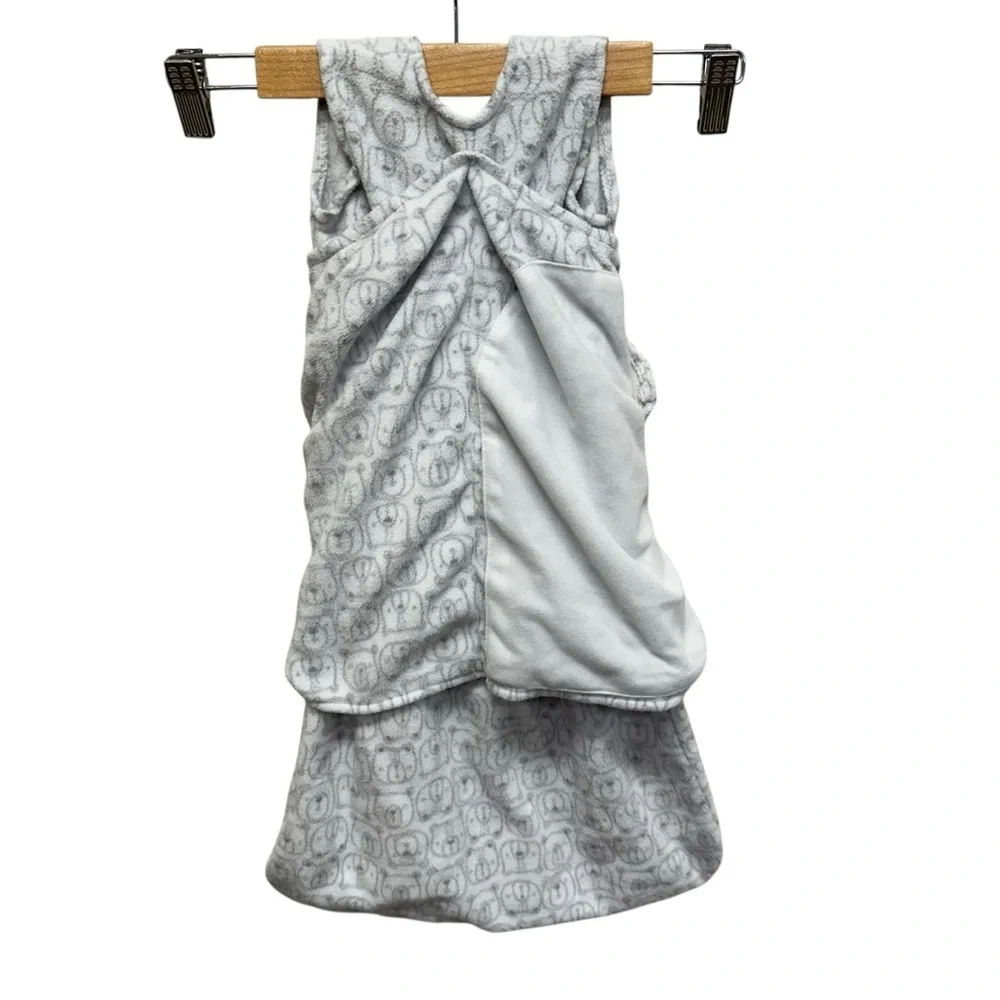 Halo sleepsack swaddle fleece bear print size 3-6 month